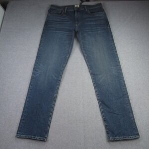 Flint and Tinder Jeans Mens 32x30 Slim Fit Blue Wash Stretch Denim Made in USA